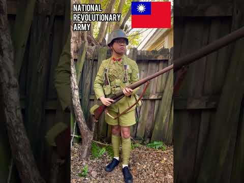 Battle of Shanghai, Summer 1937 National Revolutionary Army & Imperial Japanese Army Uniform