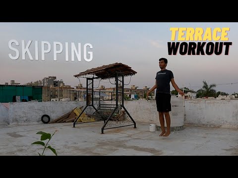 SKIPPING on Terrace | Mayank Kumar Vlogs | VLOG #019