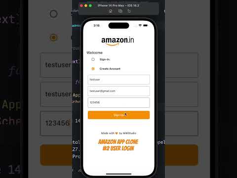 Build Fullstack Amazon  with Flutter-Golang - User login