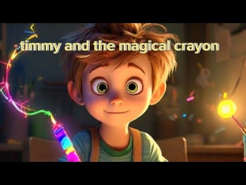 Timmy and the magical crayon | ٹمی اور جادوئی رنگ | animation world stories | kidz story