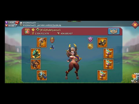 ASKER KAYBETMEDEN 1 M T4 KESTİM-LORDS MOBİLE (NOCEROS TUZAĞI)