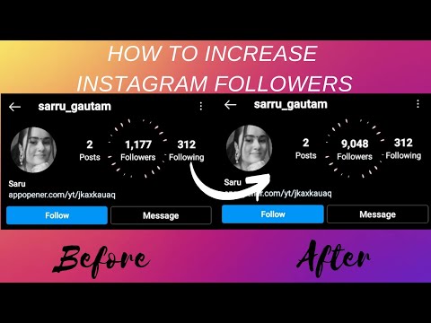 How to increase Instagram followers for free (without any app)