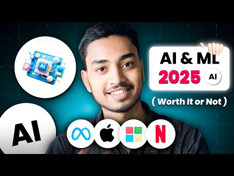 How to Start AI & Machine Learning in 2025 🚀 | Complete Roadmap for Beginners