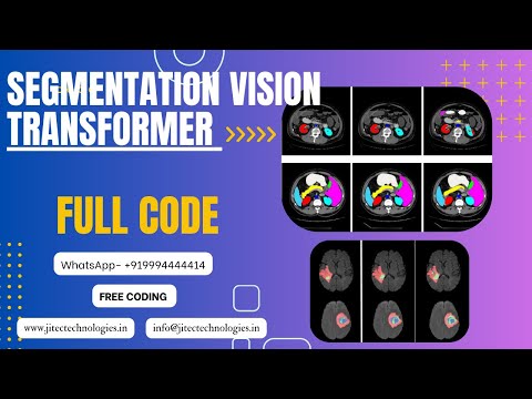 Segmentation Vision Transformers (ViTs) -Coding Own data - OCT images