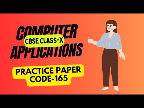Computer applications-Additional Practice paper| CBSE Class-X| 2023-24 Solutions MCQ