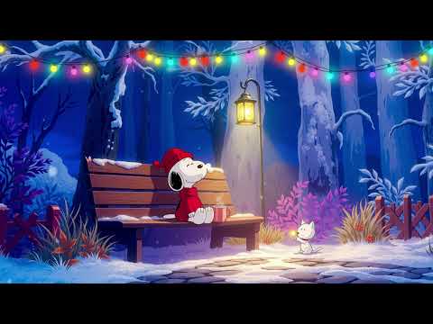 Christmas Lofi Vibes 🎄 Christmas Holiday with Lofi Hiphop 🎅 Chill With Snoopy Lofi