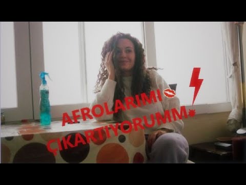 AFRO DALGALARIMI ÇIKARTTIMM 👩🏼‍🦱 PİŞMAN MIYIMM??