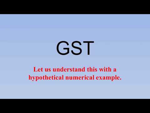 GST (Goods & Services Tax)