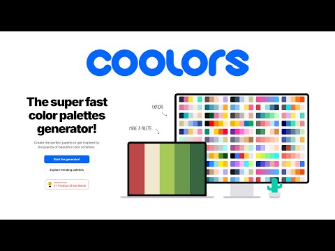 Coolors.co – The Ultimate Color Palette Generator!