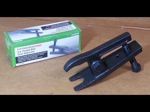 How to Remove a Ball Joint Safely - Harbor Freight Ball Joint Separator Tool Review