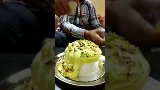 Rasmalai Pull me up cake... #birthdaycake #cakeday #rasmalaicakedesign #pullmeupcake