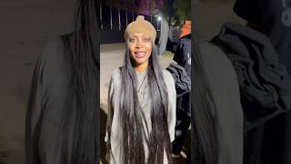 Eryka Badu fit check backstage at DreamVille fest #fashion #fitsfromthestreets #ootd #fitcheck #her