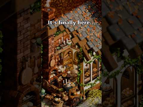 It’s LIVE!🍁The Cozy Autumn Bakery Ambient Video is up #fall #cozygaming #ambience #cozy #halloween