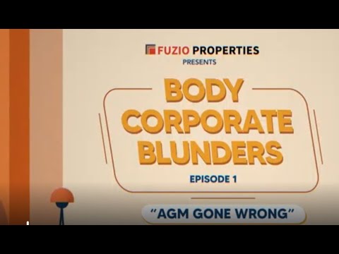 Body Corporate Blunders 1 0 1