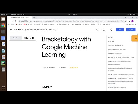 Bracketology with Google Machine Learning | GSP461