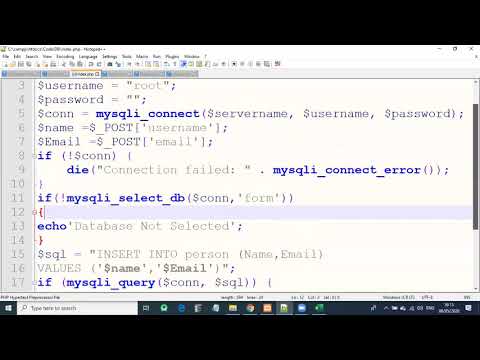 CRUD operation in PHP