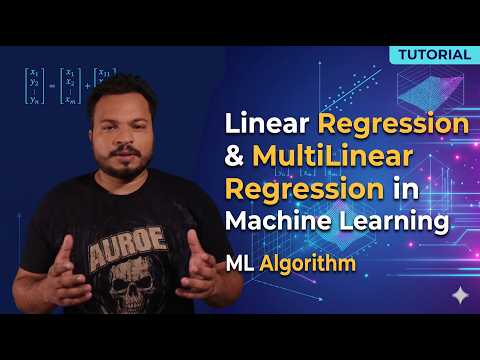Linear Regression & Multiple Linear Regression In Machine Learning  | ML Tutorial
