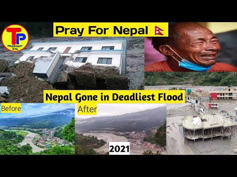 Be alert 🚨 Nepal's river  got over 😣 pray for nepal 🇳🇵😿