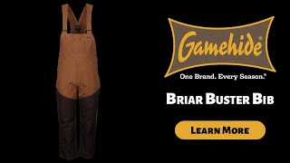 Gamehide Glimpse - Briar Buster Upland Hunting Bib - UHB
