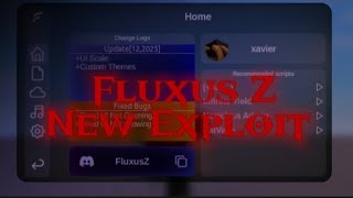 Fluxus Z Mobile Executor (Showcased) 2025 | Not Fake  Real Preview Only