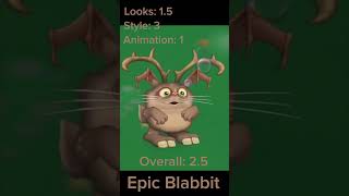 Ranking epic seasonals #mysingingmonsters #epicmonsters