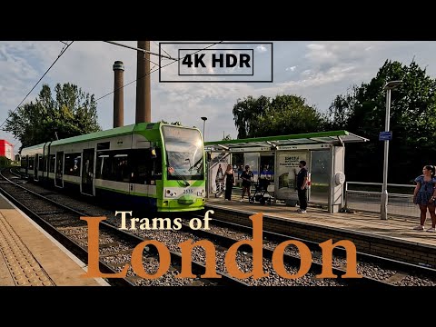 London Modern Trams experience || 4K HDR || Trawellbeings