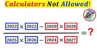 Can you simplify? | (Calculators NOT Allowed) | #math #maths