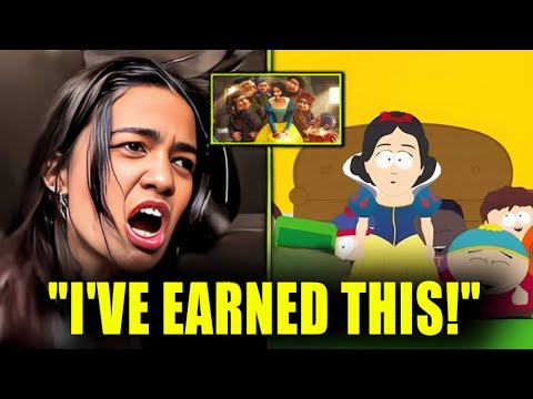 "RACHEL ZEGLER IN TEARS AFTER SOUTH PARK MOCKS DISNEY'S WOKE *SNOW WHITE!"