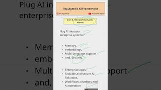 Microsoft Semantic Kernel - Part 5 of Top Agentic AI Frameworks. #ai #ai2025 #agenticai