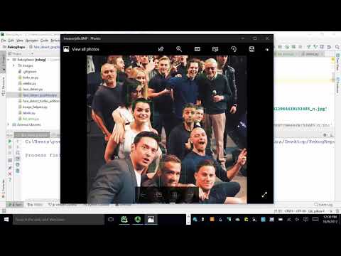 Detecting Faces Using Rekognition and Highlighting the Faces with Pillow