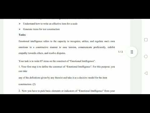 PSYP631  || Assignment no 1 || Accurate solution || Fall 2023