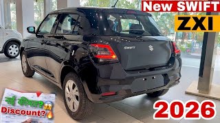 2026 New SWIFT ZXI Black Updated Model || SWIFT 2nd Top Model || Maruti Suzuki SWIFT ZXI Review  