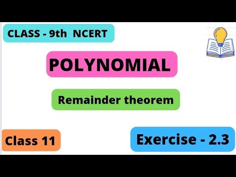 What is remainder theorem in simple words?