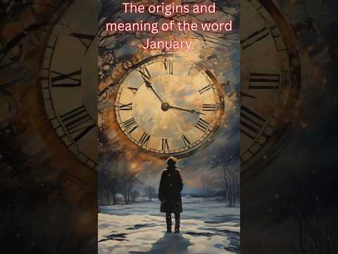 Origins and meaning of the word January. #history #newyear2025  #january