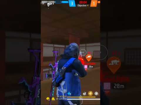 with MP5 1vs4 free fire #ffshorts  #ffclutch #freefire1vs4  @RaiStar