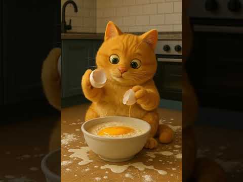 How My Cat Keeps Stealing Cooking Ingredients #cutecat #funnycats