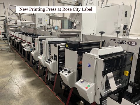 RCL New High Speed Flexo Press