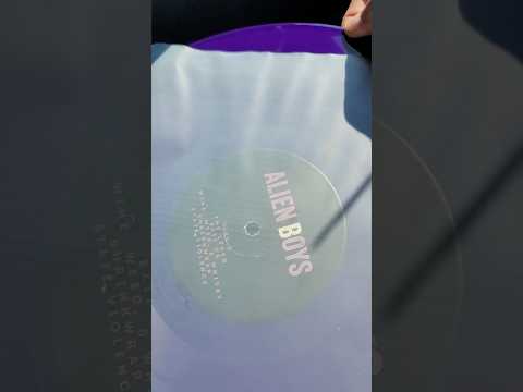 Unboxing Purple Vinyl | The Weight of It All Record by Alien Boys #punk #vinylrecords #punkband