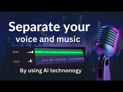 How to remove vocals from your audio || vocal remover ai