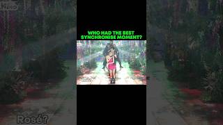 Who had the best synchronisation moment? 🔥 #blackpink #shorts