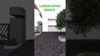 Landscaping design of our upcoming project #modernspaces #designdetails