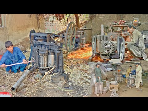 Manufacturing process of making high-quality sugargane juicer machine