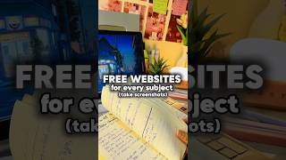 Free websites for each subject 📚📈#studyapps #studygram #study #starbeanies