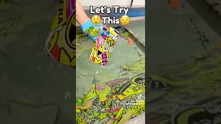 😲let’s try hydrodipping🖊️!? #diy #diycrafts #crafts #craft #thingstodo #testinghacks