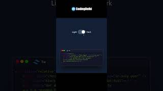 Tailwind CSS Toggle Theme