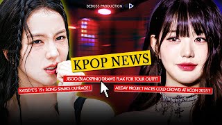 Kpop News: Jisoo Criticized for Tour Look! KATSEYE’s 19+ Song Sparks Outrage! Fans Turn on Tarzzan?