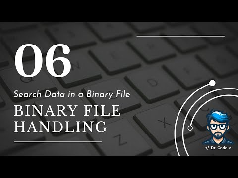 Search and Retrieve Specific Data from a Binary File in C++ | Urdu/Hindi