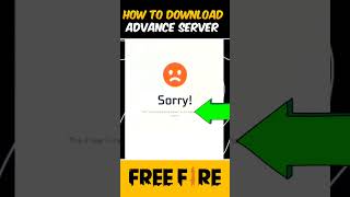 How to create free fire advance server ID in 2024|#garenafreefire#ffshorts#shortsfeed#ffeventupdate