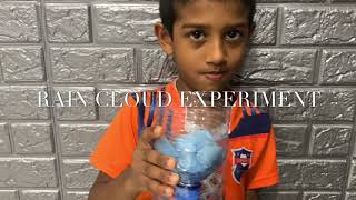 RAIN CLOUD EXPERIMENT