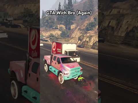 GTA With Bro (Again) #gta #gta5 #gtaonline